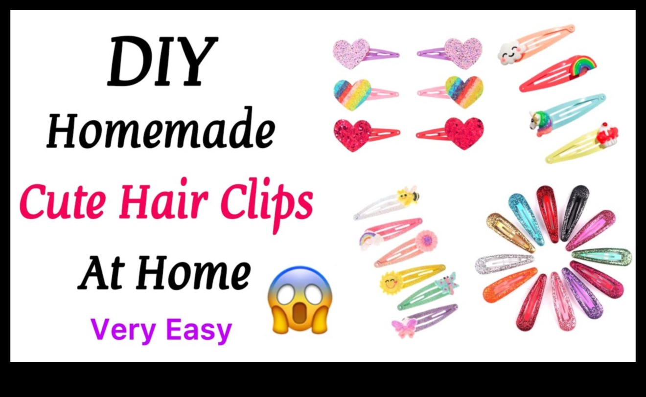 Κλιπ μαλλιών DIY 10 εύκολα και χαριτωμένα σχέδια 3 Χειροποίητα κλιπ μαλλιών: DIY αξεσουάρ για άνετο στυλ