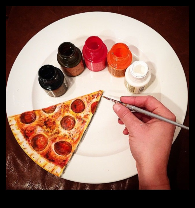 Εδώδιμος καμβάς Η τέχνη του φαγητού στο χρώμα 4 Μαγειρική δημιουργικότητα με ζωγραφική τροφίμων: Βρώσιμη τέχνη σε καμβά