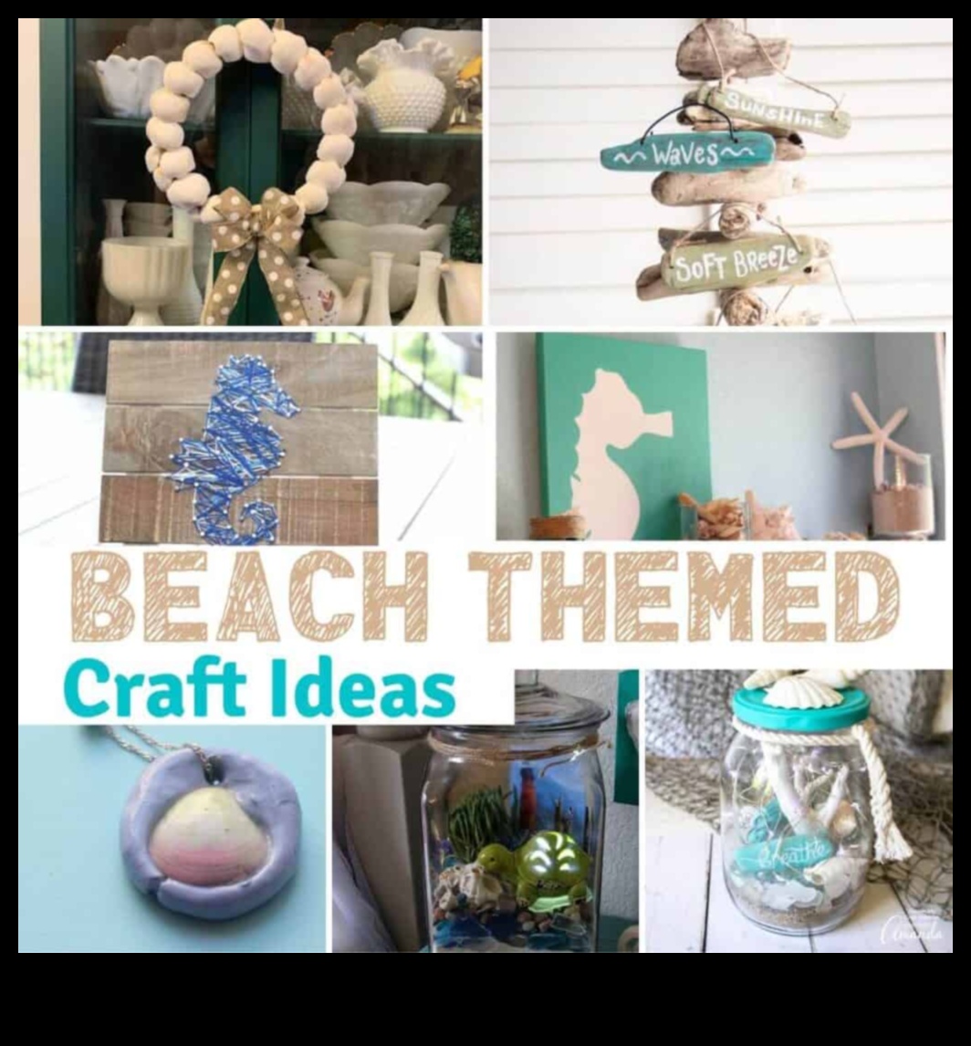 Αξεσουάρ παραλίας DIY 10 διασκεδαστικά και εύκολα έργα 2 Αξεσουάρ DIY για Beach Days: Stylish Coastal Inspirations