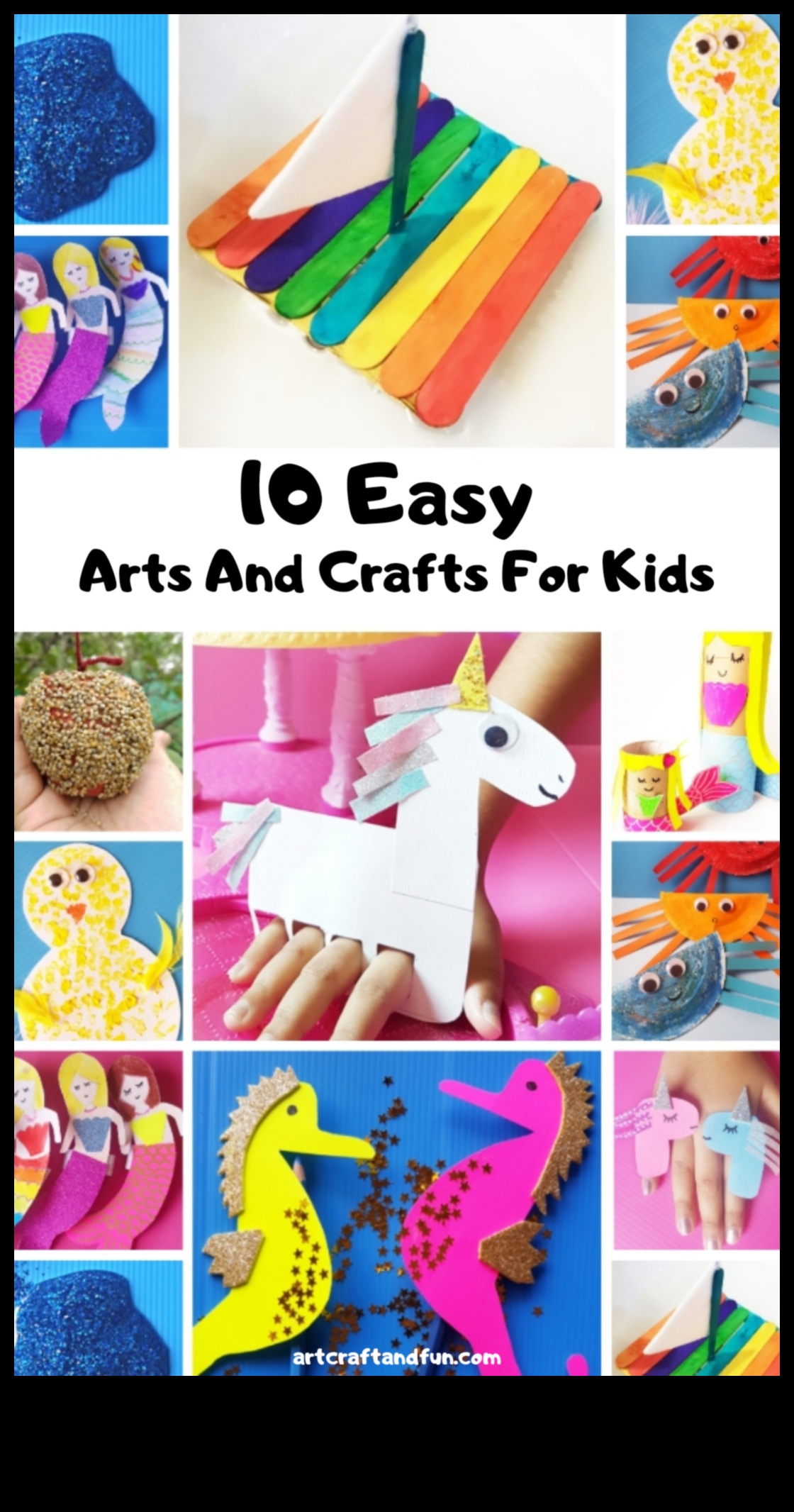 10 εύκολες και διασκεδαστικές χειροτεχνίες για παιδιά 4 The Joy of Crafting: Παιδικές DIY ιδέες για κάθε περίσταση