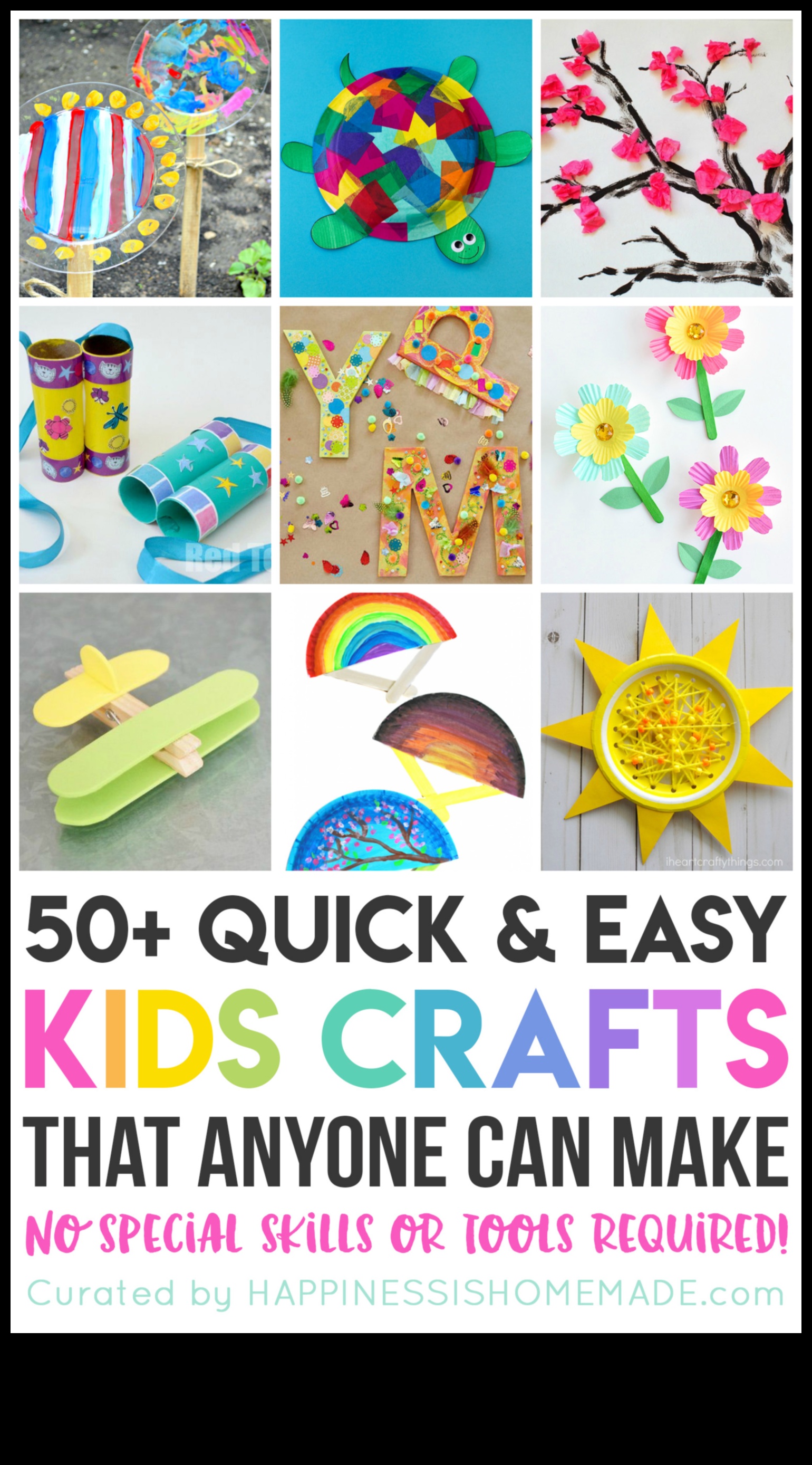 10 εύκολες και διασκεδαστικές χειροτεχνίες για παιδιά 5 The Joy of Crafting: Παιδικές DIY ιδέες για κάθε περίσταση