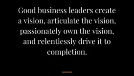 Μέσω το ευφάνταστο και προφητικό στην τιμή Πώς οι σπουδαίοι ηγέτες οδηγούν την επιχειρηματική καλή τύχη 2 Από το όραμα στην αξία: Απελευθερώνοντας τη δύναμη της επιχειρηματικής ηγεσίας