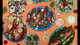 Βρώσιμος καμβάς Η έργο τέχνης του φαγητού στη βαφή 3 Μαγειρική δημιουργικότητα με ζωγραφική τροφίμων: Βρώσιμη τέχνη σε καμβά