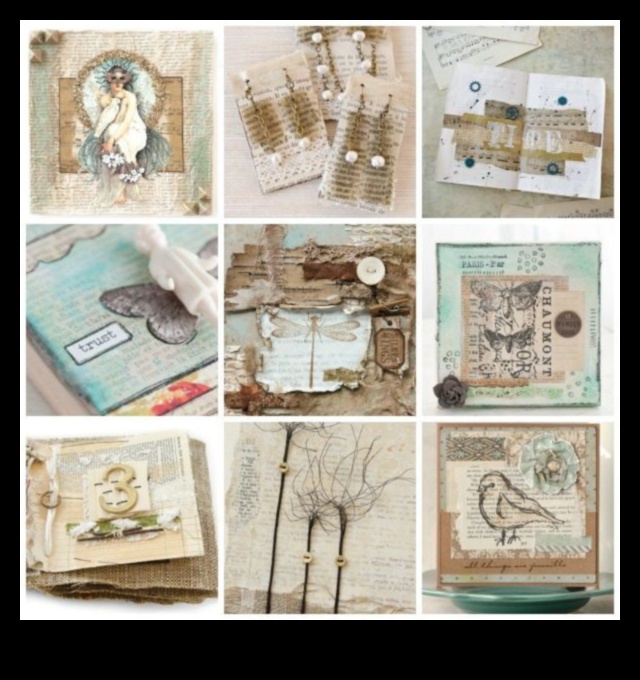 Crafting with Papercraft Collage Techniques: Layering for Interest